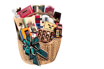 Gift basket illustration