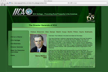 IICA Director Generals web sample.