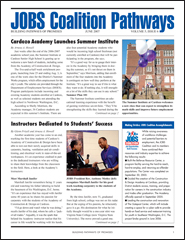 JOBS Coalition Pathways newsletter cover